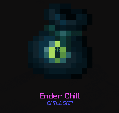 Item Ender Chill personalizado